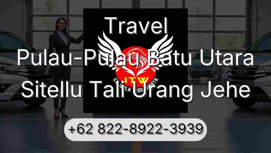 Travel Pulau-Pulau Batu Utara Sitellu Tali Urang Jehe