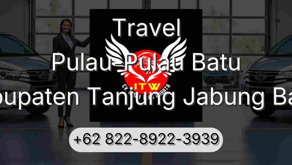 Travel Pulau-Pulau Batu Kabupaten Tanjung Jabung Barat