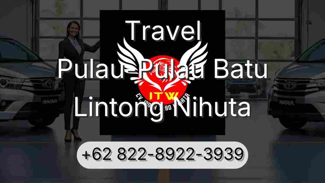 Travel Pulau-Pulau Batu Lintong Nihuta