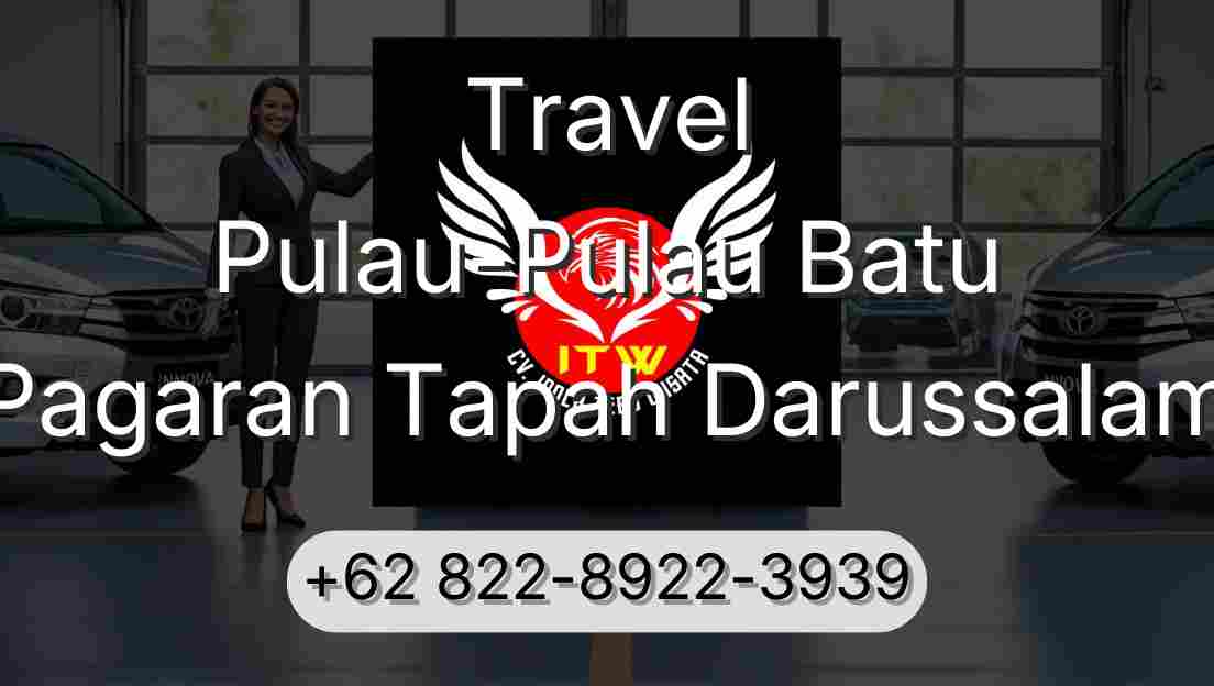 Travel Pulau-Pulau Batu Pagaran Tapah Darussalam