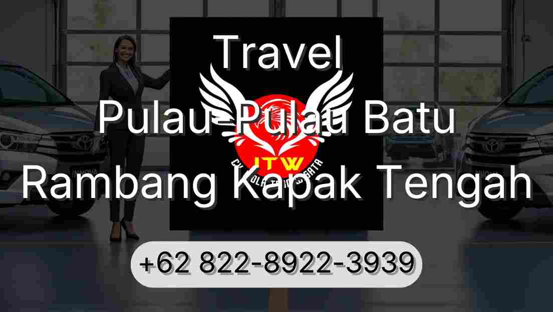 Travel Pulau-Pulau Batu Rambang Kapak Tengah