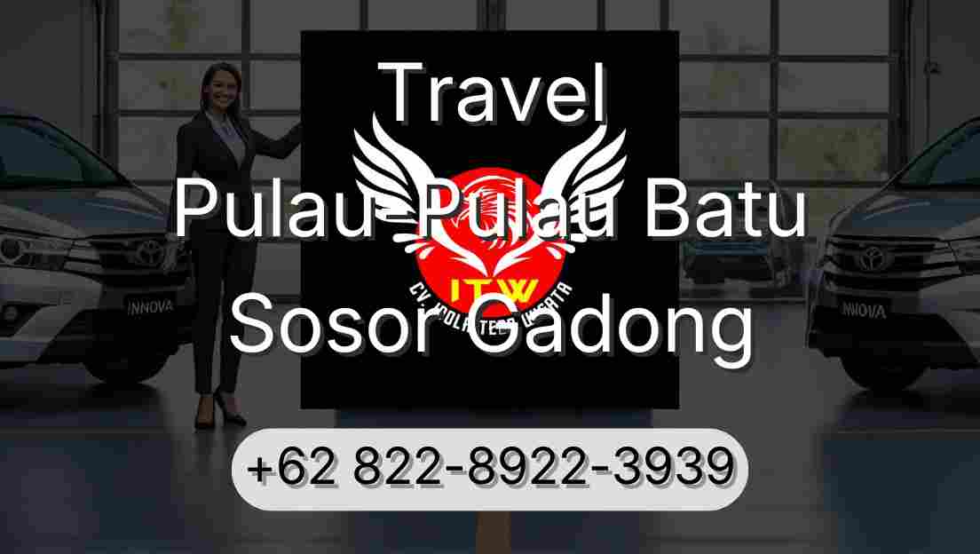 Travel Pulau-Pulau Batu Sosor Gadong