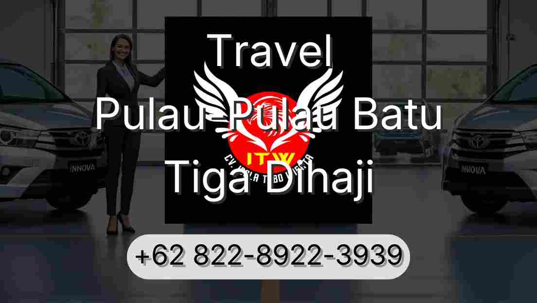 Travel Pulau-Pulau Batu Tiga Dihaji