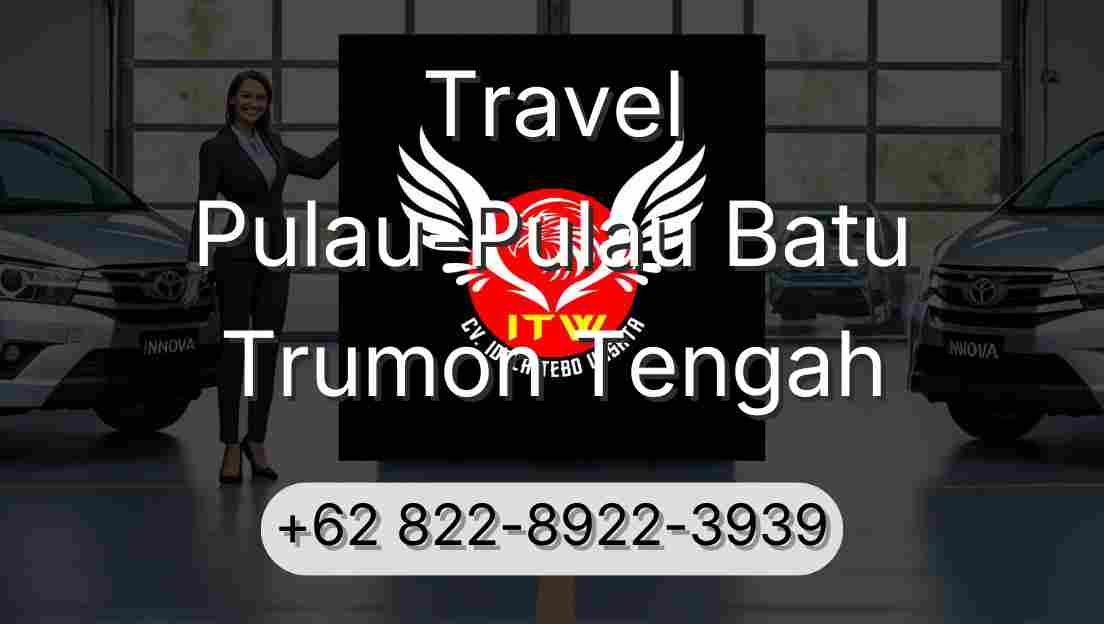 Travel Pulau-Pulau Batu Trumon Tengah