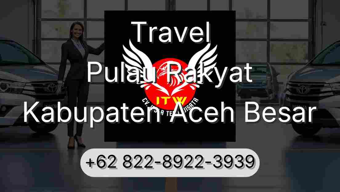 Travel Pulau Rakyat Kabupaten Aceh Besar