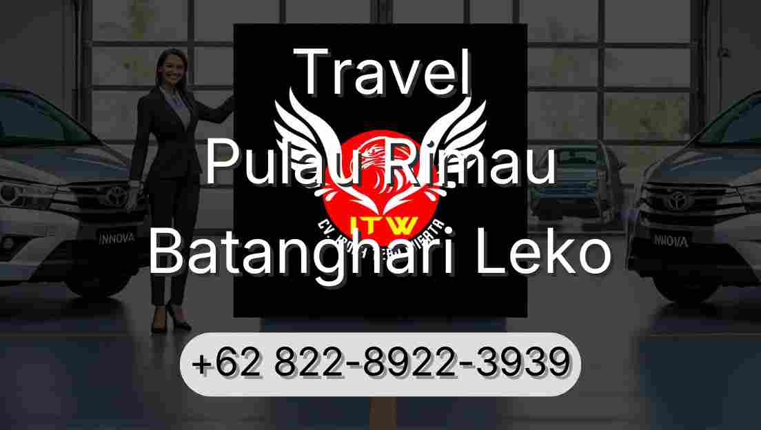 Travel Pulau Rimau Batanghari Leko