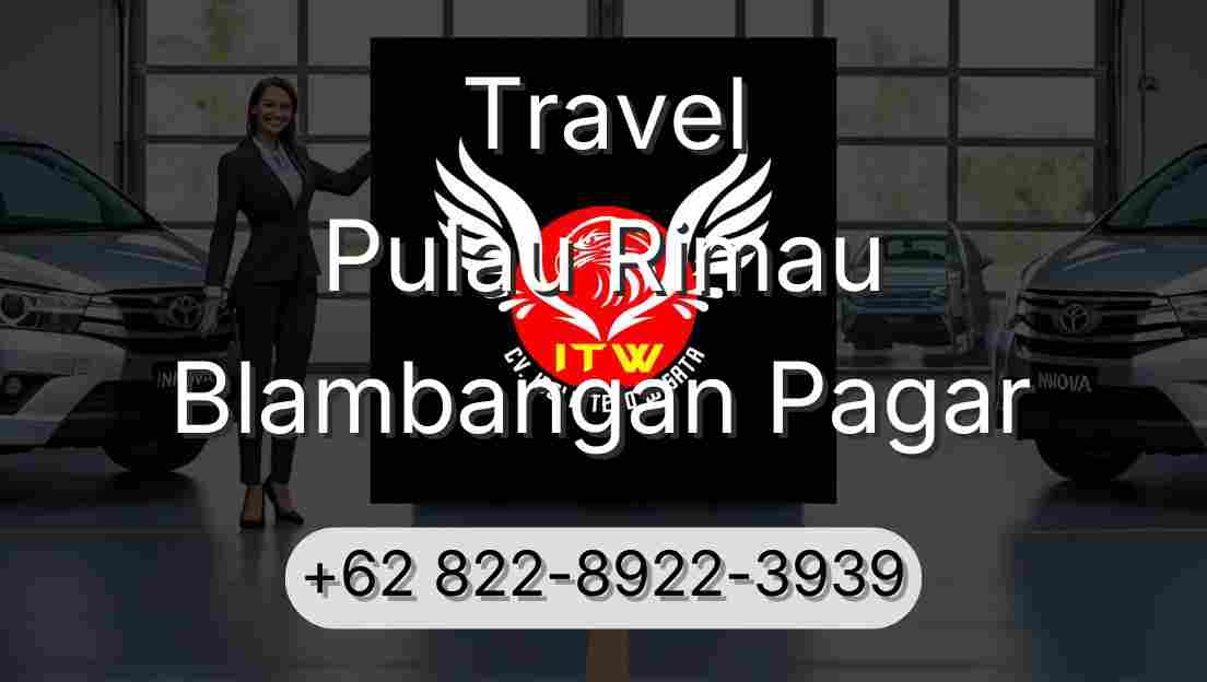 Travel Pulau Rimau Blambangan Pagar