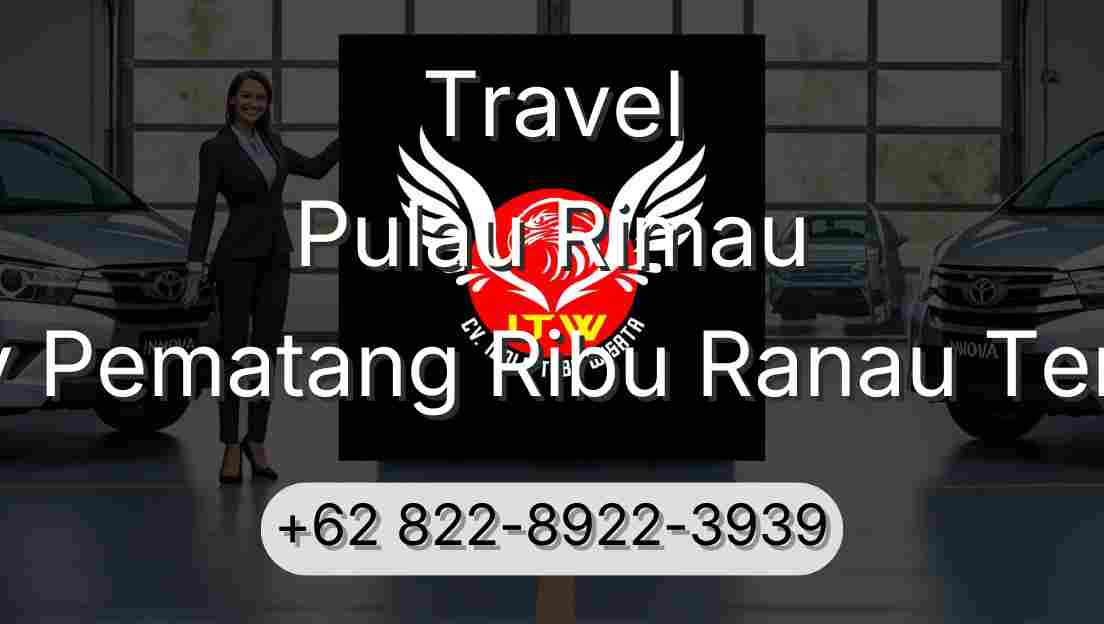 Travel Pulau Rimau Buay Pematang Ribu Ranau Tengah