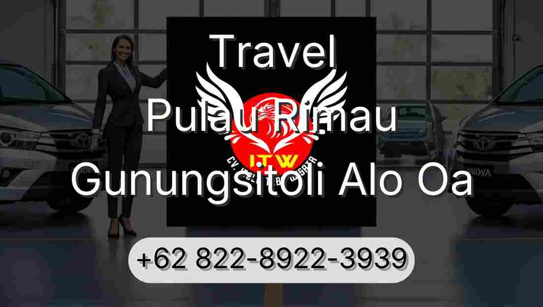 Travel Pulau Rimau Gunungsitoli Alo Oa