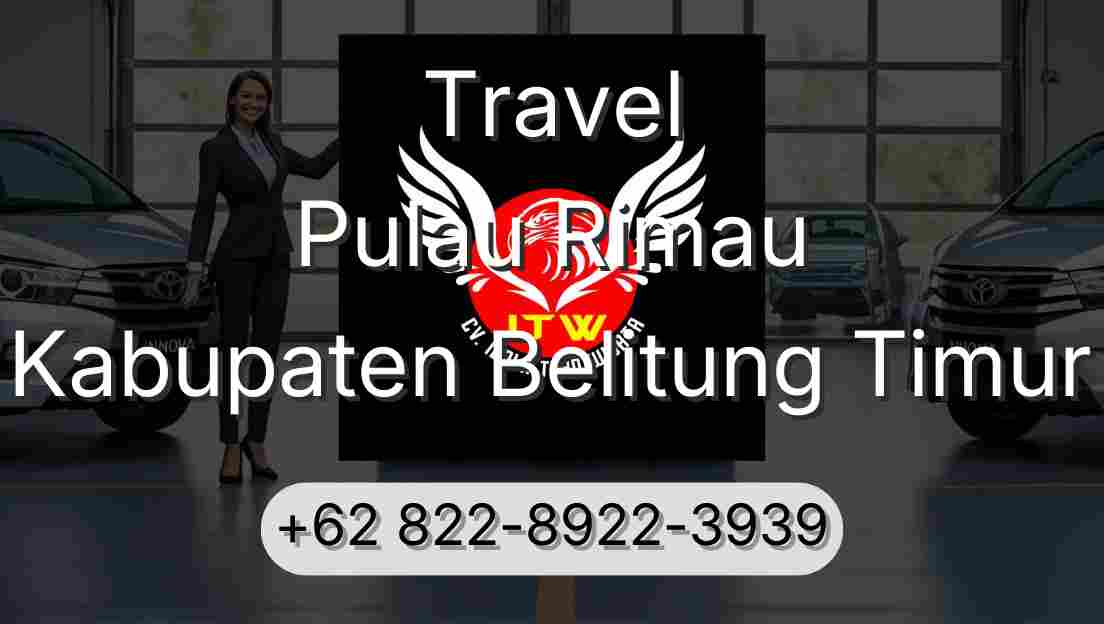 Travel Pulau Rimau Kabupaten Belitung Timur