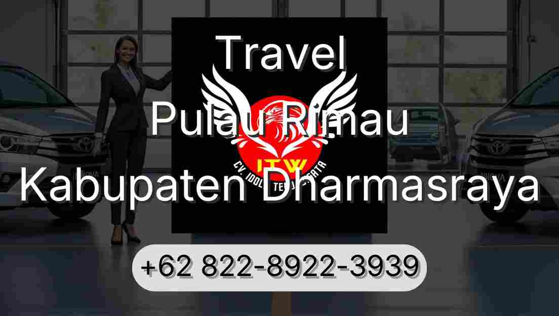 Travel Pulau Rimau Kabupaten Dharmasraya