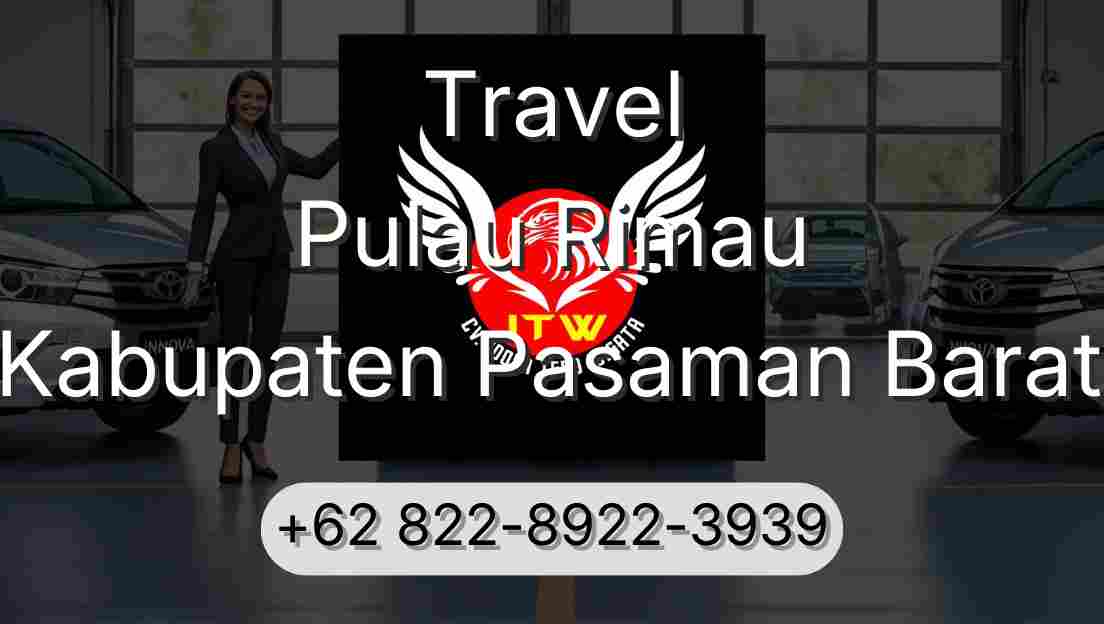 Travel Pulau Rimau Kabupaten Pasaman Barat