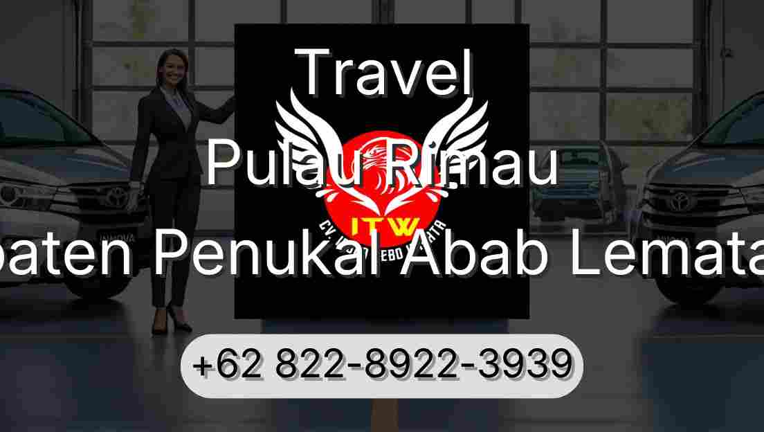 Travel Pulau Rimau Kabupaten Penukal Abab Lematang Ilir