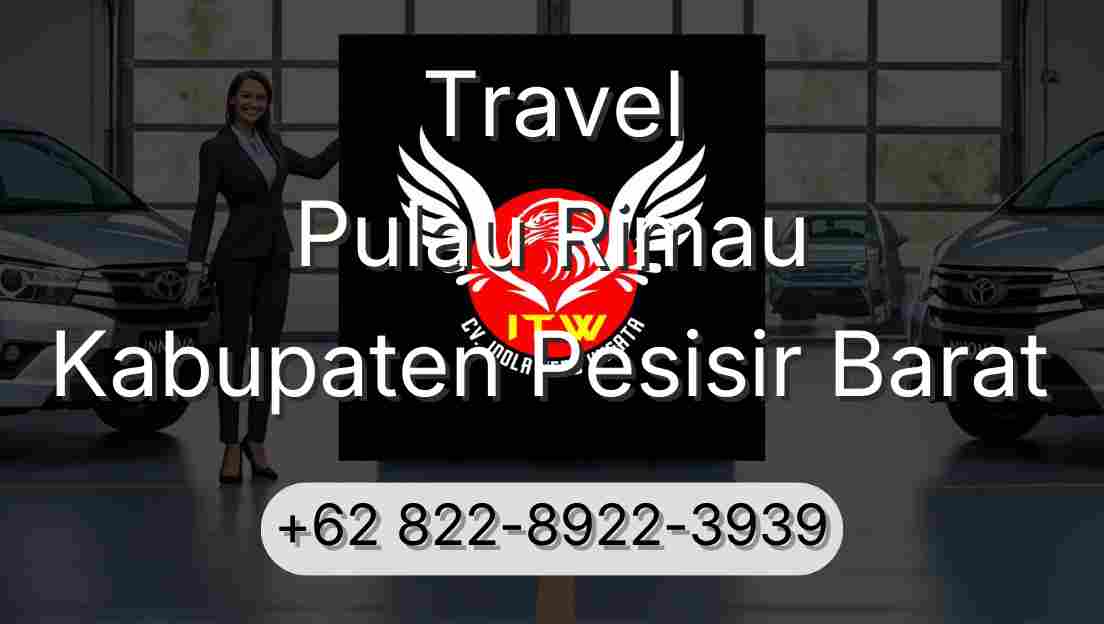 Travel Pulau Rimau Kabupaten Pesisir Barat