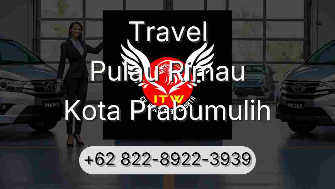 Travel Pulau Rimau Kota Prabumulih
