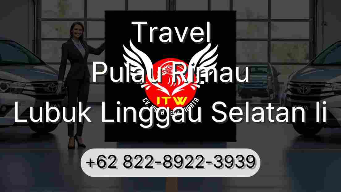 Travel Pulau Rimau Lubuk Linggau Selatan Ii