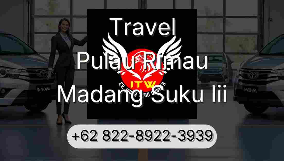 Travel Pulau Rimau Madang Suku Iii