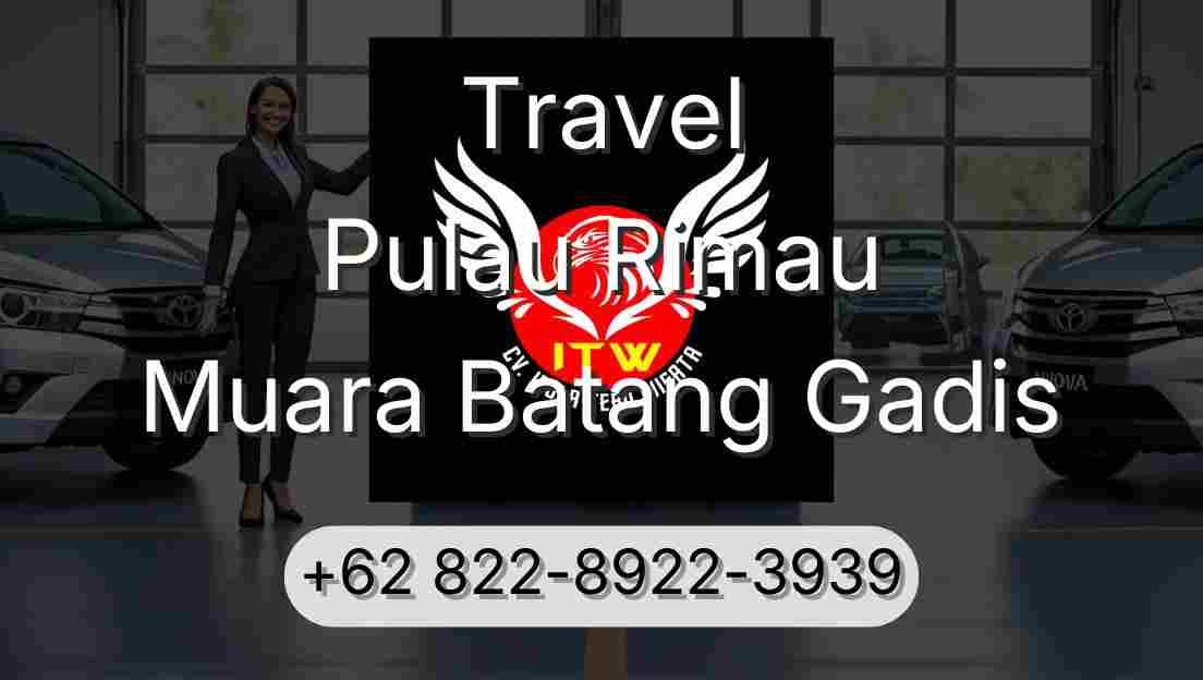 Travel Pulau Rimau Muara Batang Gadis