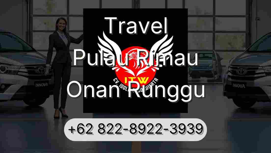 Travel Pulau Rimau Onan Runggu