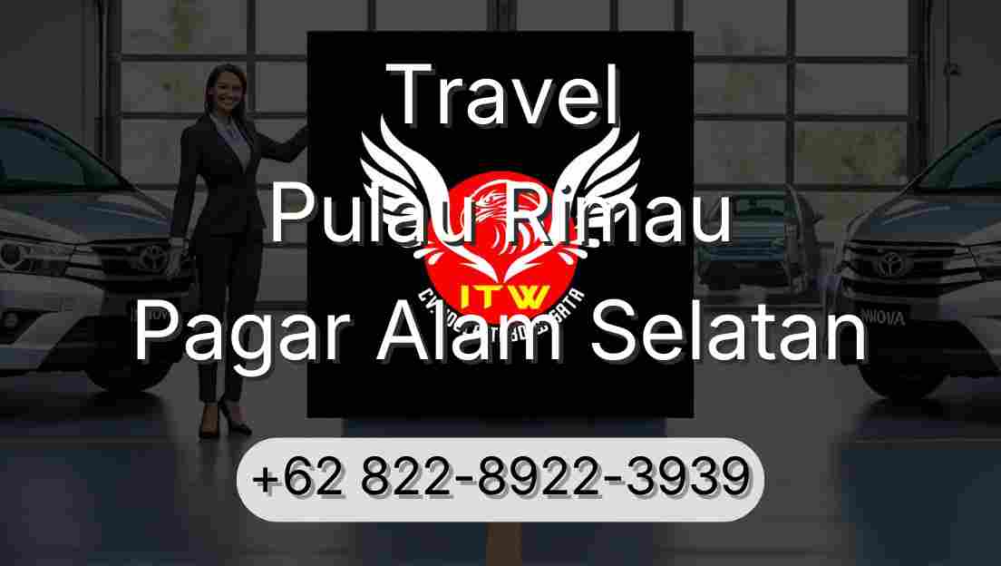 Travel Pulau Rimau Pagar Alam Selatan