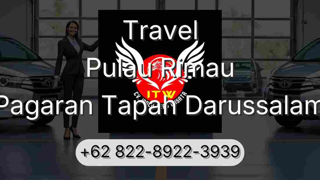 Travel Pulau Rimau Pagaran Tapah Darussalam