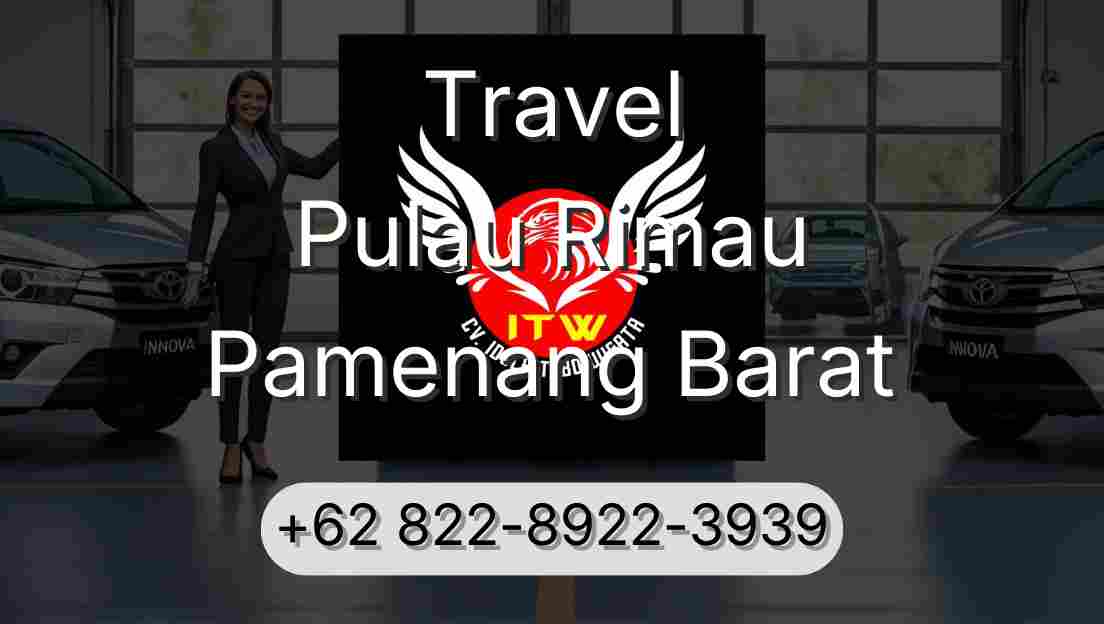 Travel Pulau Rimau Pamenang Barat