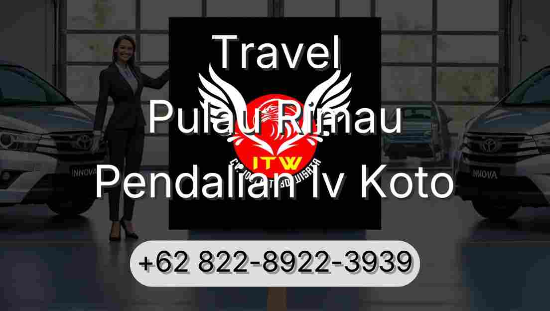 Travel Pulau Rimau Pendalian Iv Koto