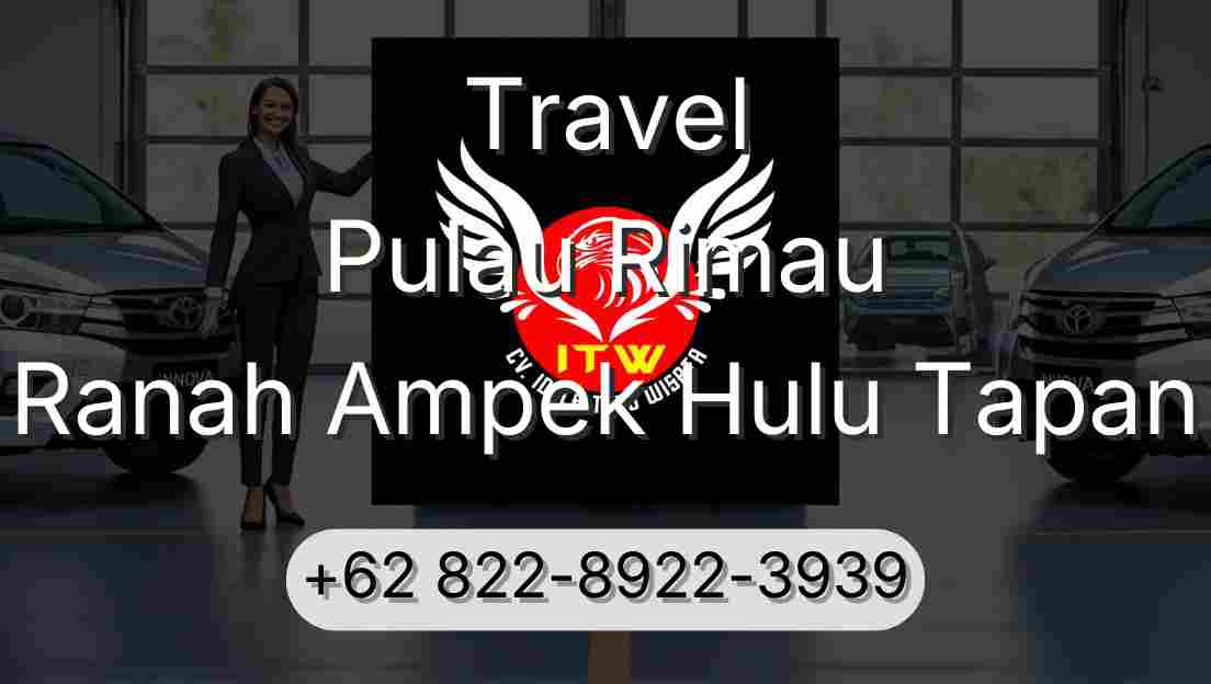 Travel Pulau Rimau Ranah Ampek Hulu Tapan