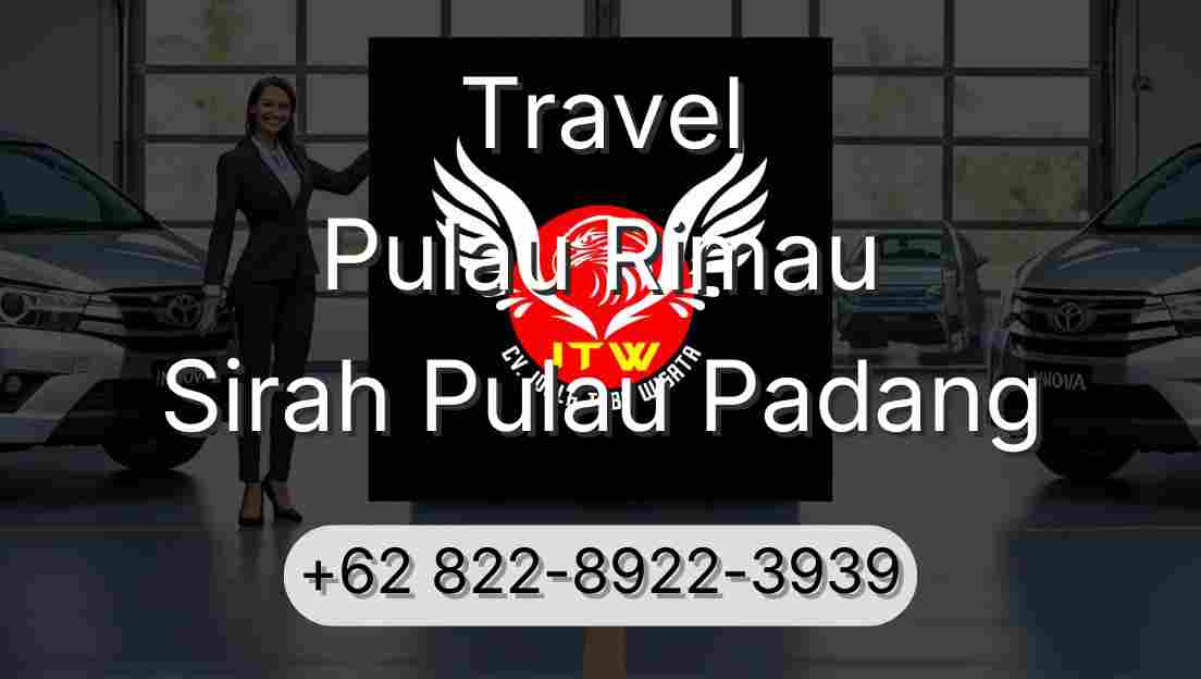 Travel Pulau Rimau Sirah Pulau Padang