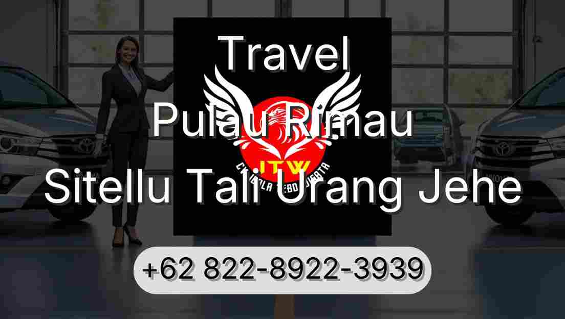 Travel Pulau Rimau Sitellu Tali Urang Jehe