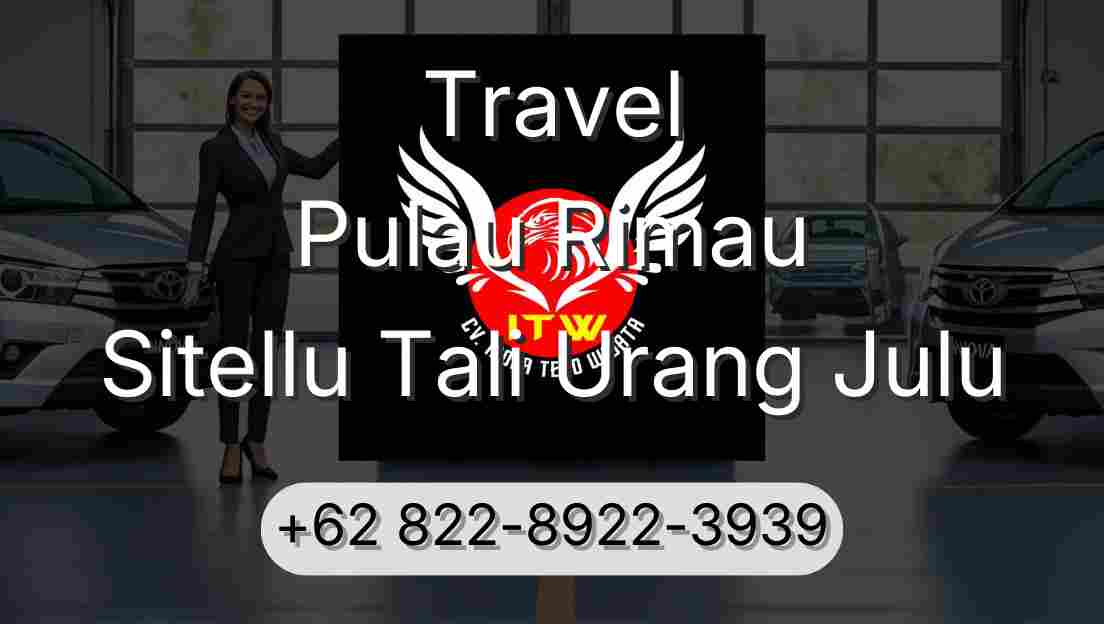 Travel Pulau Rimau Sitellu Tali Urang Julu
