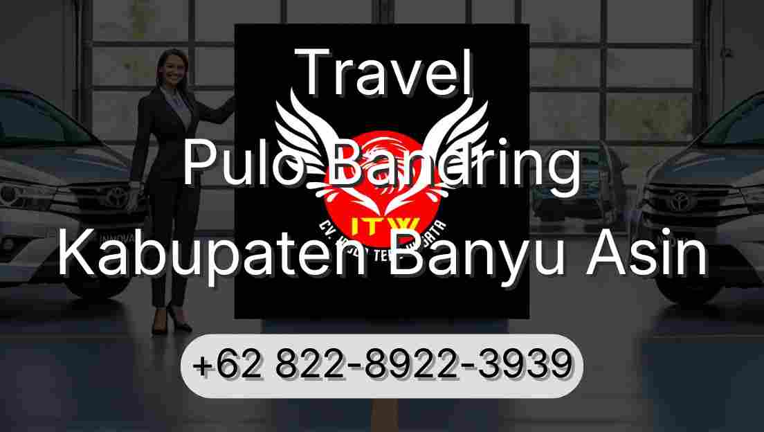 Travel Pulo Bandring Kabupaten Banyu Asin