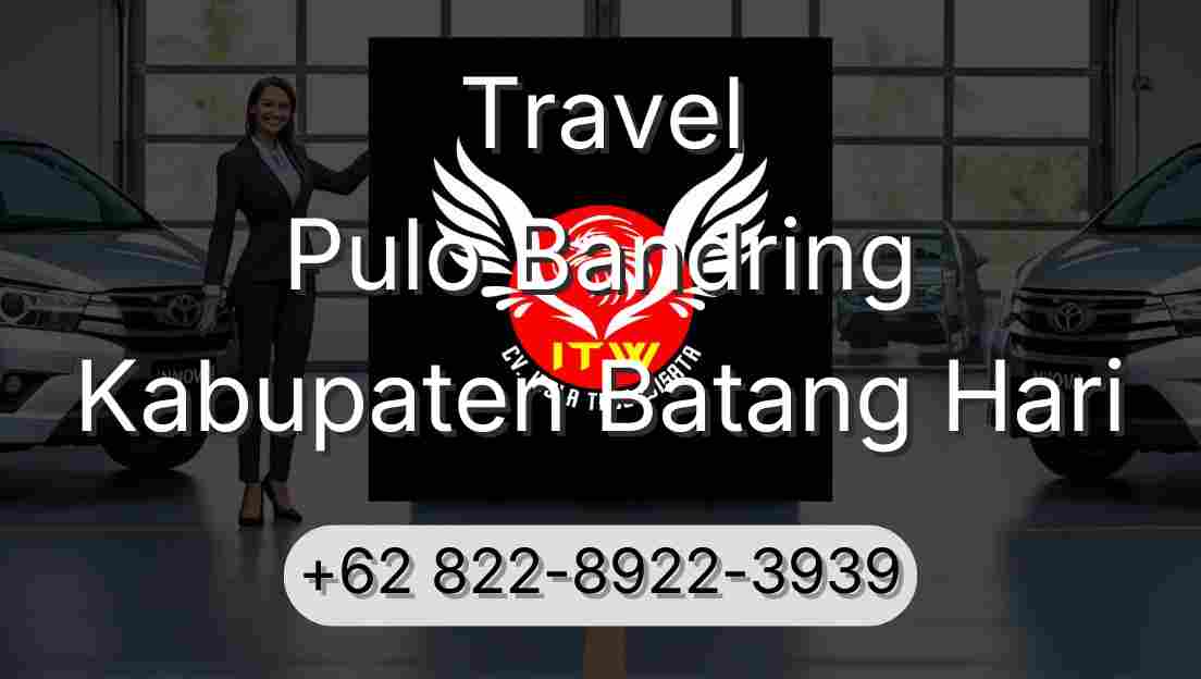 Travel Pulo Bandring Kabupaten Batang Hari