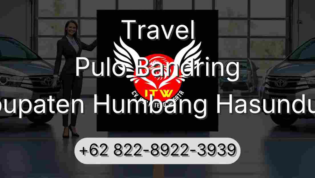 Travel Pulo Bandring Kabupaten Humbang Hasundutan