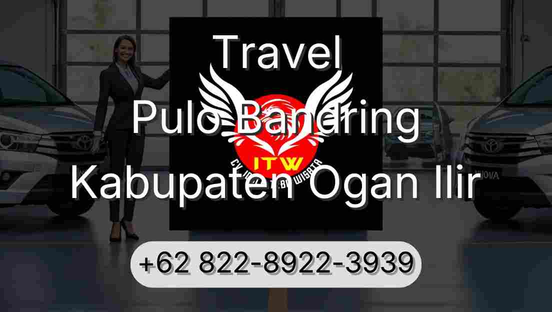 Travel Pulo Bandring Kabupaten Ogan Ilir