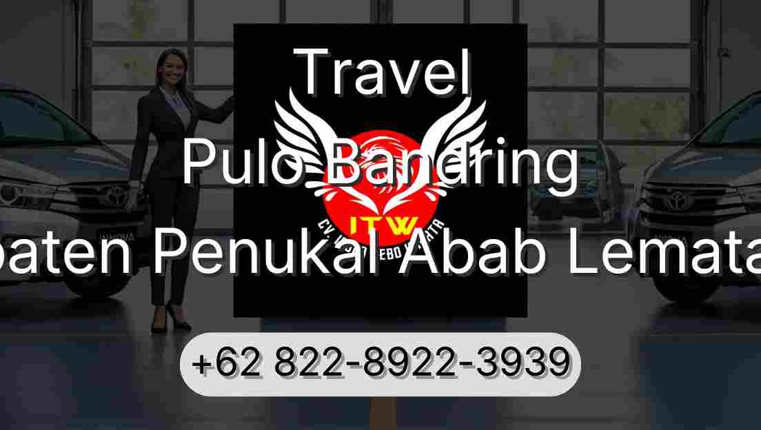 Travel Pulo Bandring Kabupaten Penukal Abab Lematang Ilir