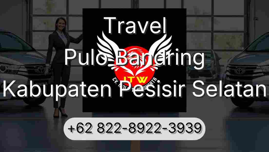 Travel Pulo Bandring Kabupaten Pesisir Selatan