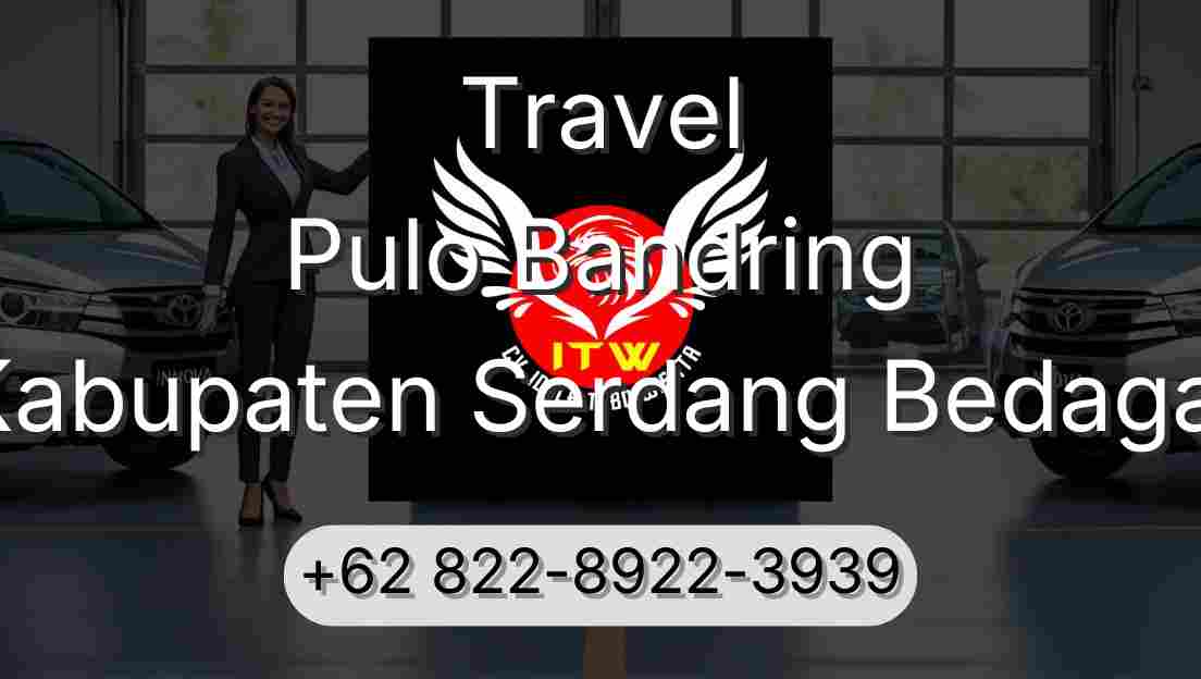 Travel Pulo Bandring Kabupaten Serdang Bedagai