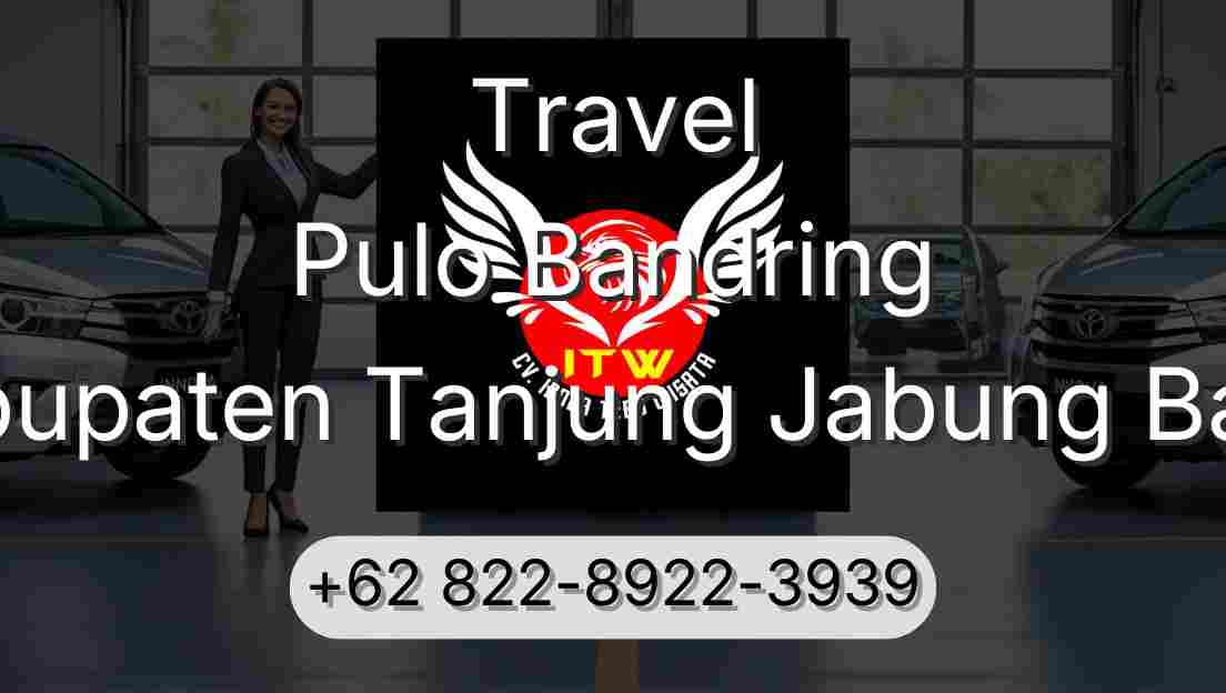 Travel Pulo Bandring Kabupaten Tanjung Jabung Barat