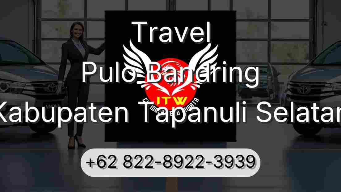 Travel Pulo Bandring Kabupaten Tapanuli Selatan