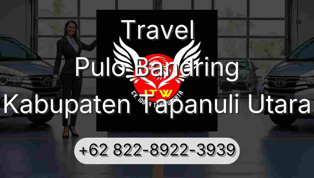 Travel Pulo Bandring Kabupaten Tapanuli Utara