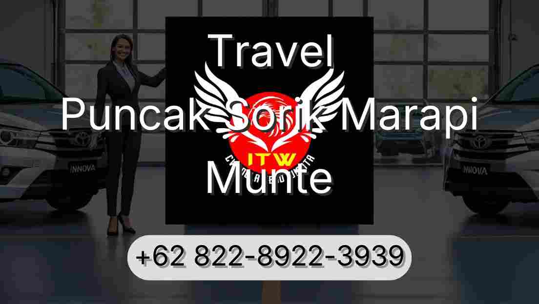 Travel Puncak Sorik Marapi Munte