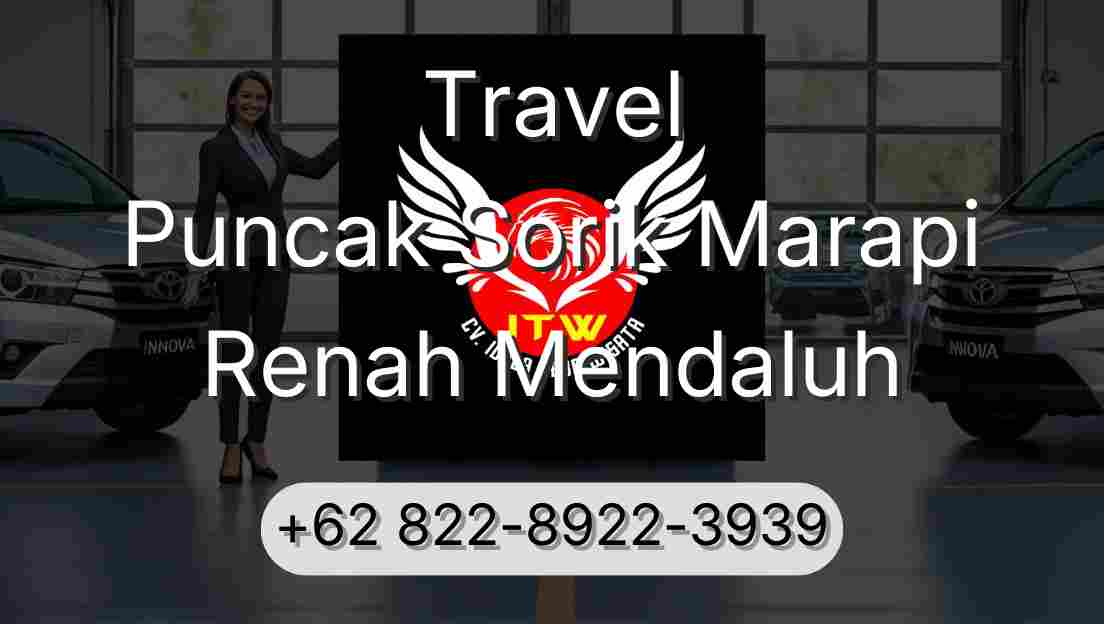 Travel Puncak Sorik Marapi Renah Mendaluh