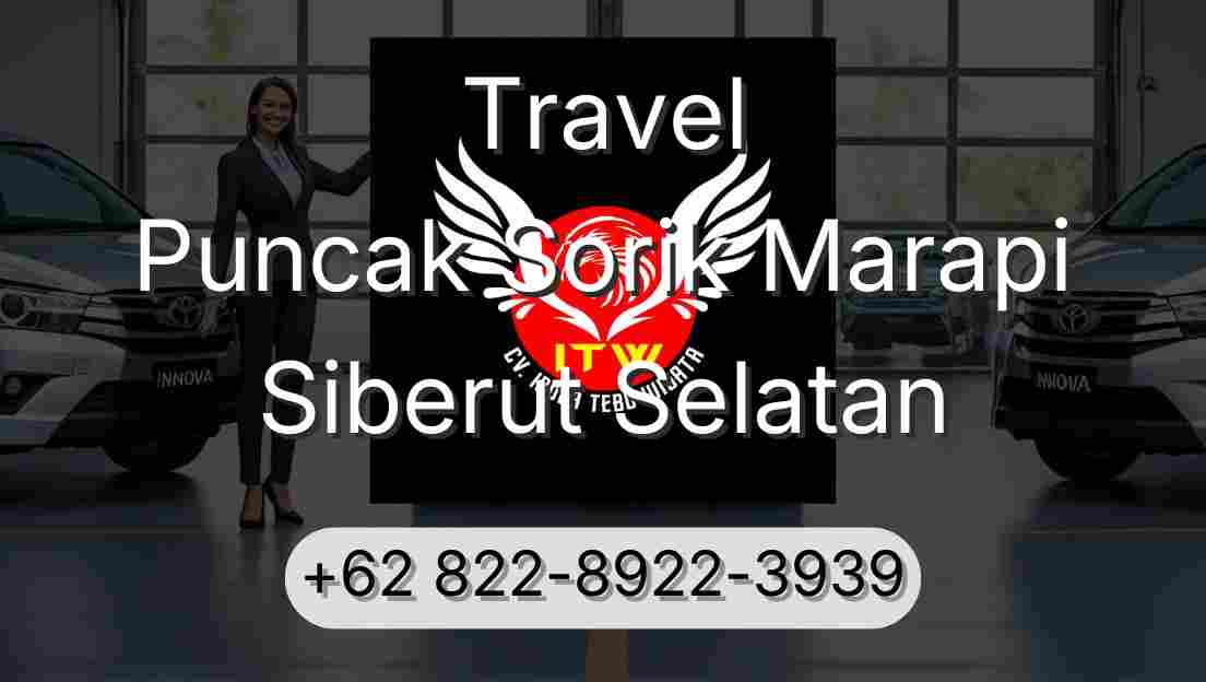 Travel Puncak Sorik Marapi Siberut Selatan