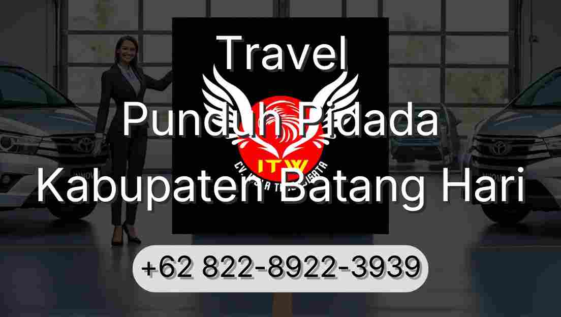 Travel Punduh Pidada Kabupaten Batang Hari