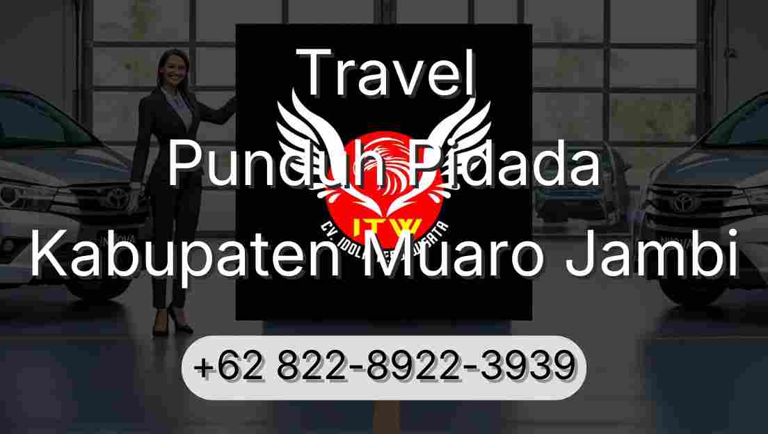 Travel Punduh Pidada Kabupaten Muaro Jambi