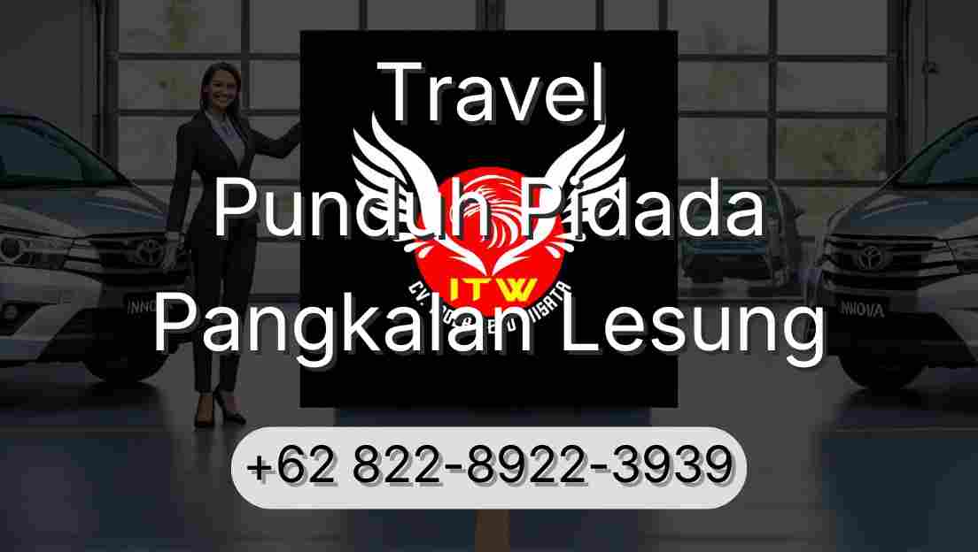 Travel Punduh Pidada Pangkalan Lesung