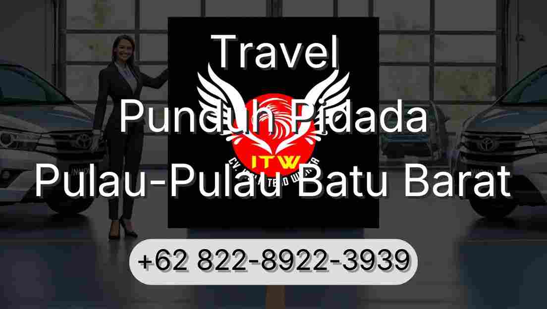 Travel Punduh Pidada Pulau-Pulau Batu Barat