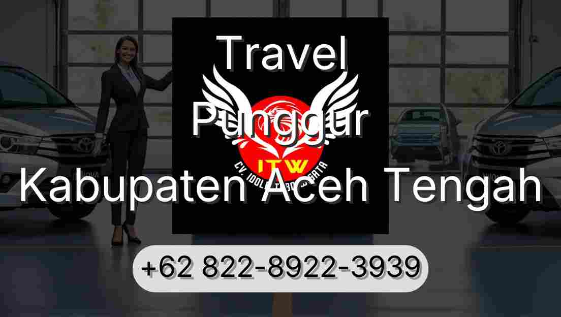 Travel Punggur Kabupaten Aceh Tengah