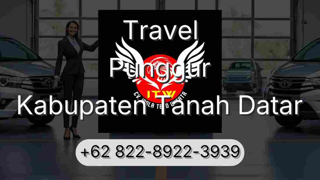 Travel Punggur Kabupaten Tanah Datar